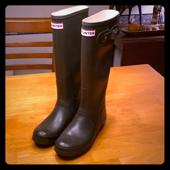 Grey Tall Hunter boots! - Picture 1 of 6